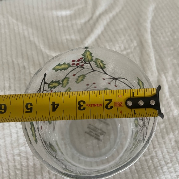 Christmas hurricane candle holder - Picture 3 of 6